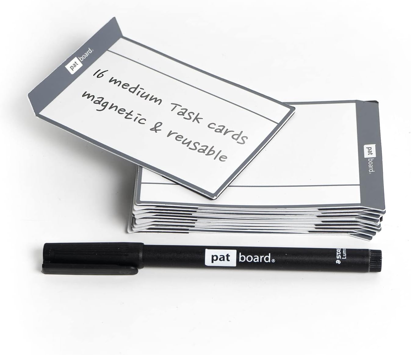 PATboard Scrum Board and Kanban Board Medium TASKcards Magnetic - Magenta