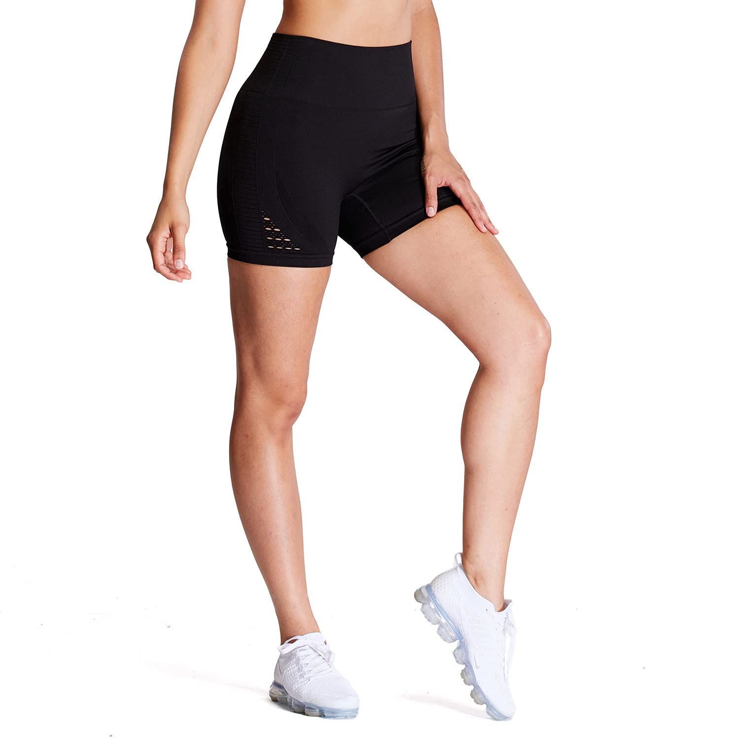 High waisted gym shorts australia Clearance