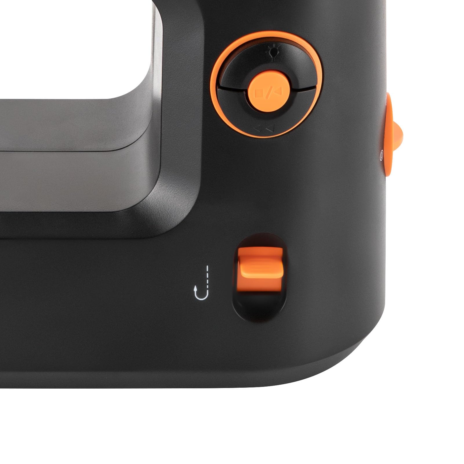 Máquina de coser manual para principiantes, mini máquina de coser eléctrica portátil con 5 programas de costura, pedal de mano y pie, luz de costura LED, FHSM 398, para ropa, pantalones, seda, gasa