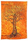 Labhanshi Tree Of Life Tapestry , Hippie Tapestries , Bohemian Boho Coverlet , Dorm Tapestry Sheet ,Wall Tapestries, Tapestry Wall Hanging,