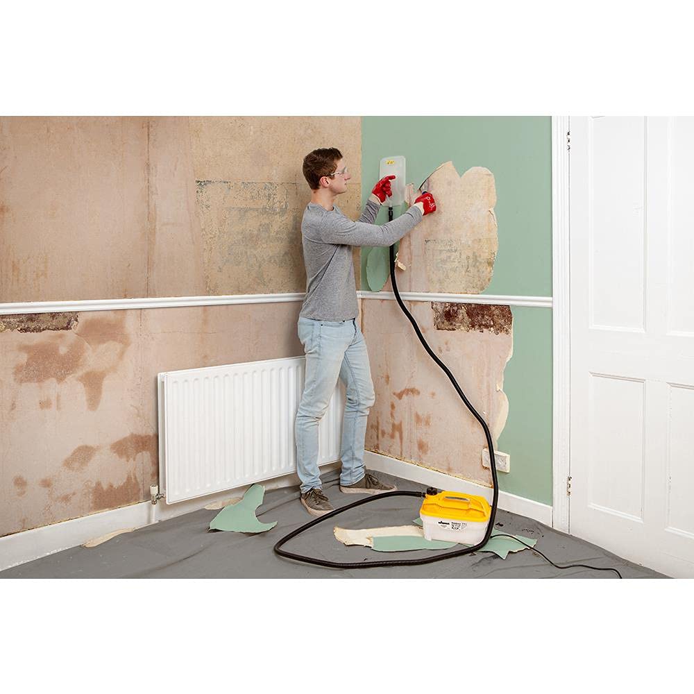 WAGNER SteamForce Dampftapetenablöser 4 l Behälter 70 min 3,7 m Schlauch 2000 W 230 V