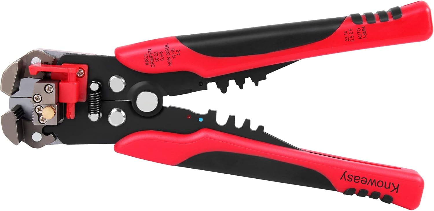 Knoweasy 8Inch Wire Stripper Tool Multifunctional Wire Stripping