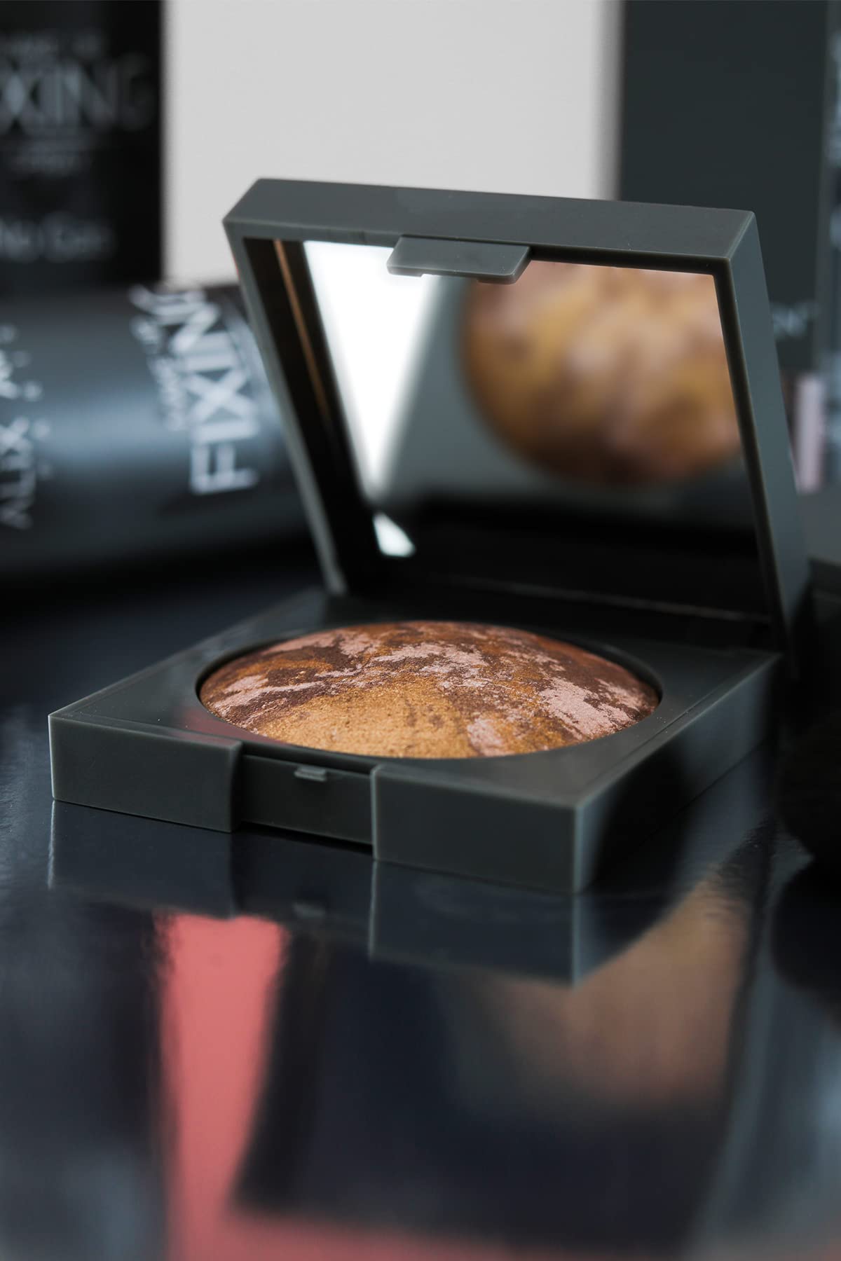 ALIX AVIEN Allık - Baked Blush 101 Marble Peach