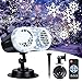 Produktbild MIU COLOR Halloween LED Projektor Weihnachten Schneefall Projektionslampe IP65 Wasserdichte Nachtlicht mit Fernbedienung und Timer für Party Geburtztag Innen/Außen Dekoration