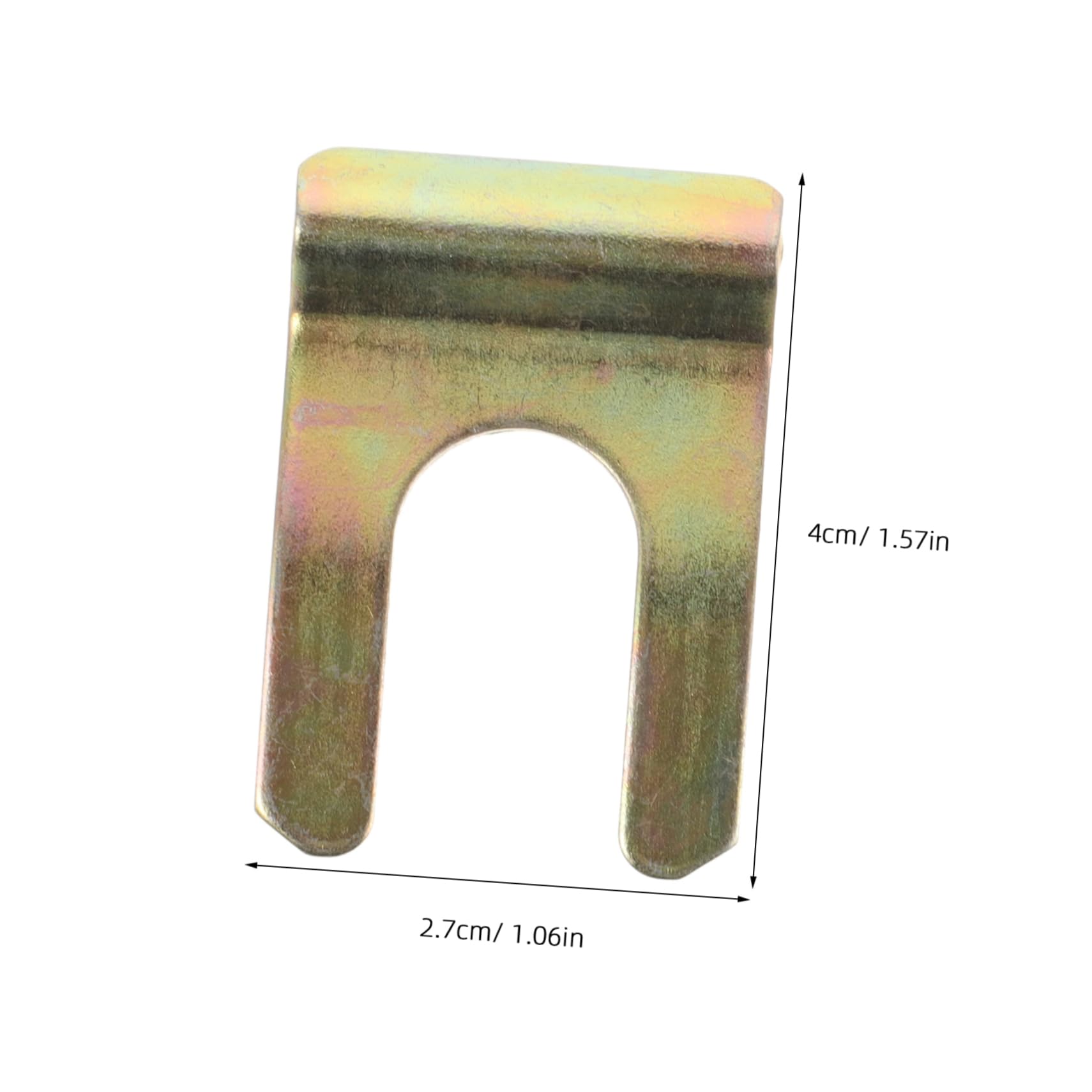 GRIRIW 10pcs Brake Tube Fixing for Brake Line Truck Galvanized Front Fitting U Shaped Hose Brake Hose Retainer U Shaped Brake Line Brake Line Retainer Iron