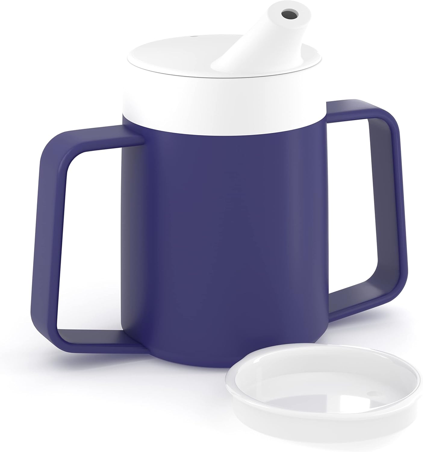 JFA Supplies 2 Handles 165ml Blue Adult Drinking Mug/Drinking Cup/Sippy