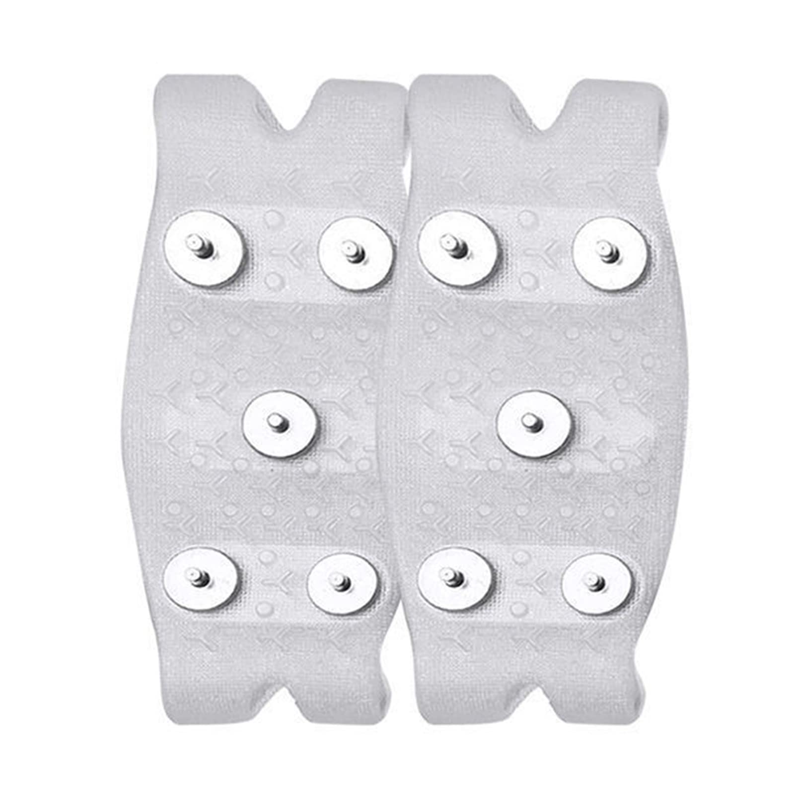 Kasituny 1 Set Shoes Snow Grips Invisible Abrasion-resistant -slip -Drop 5 Teeth Ice Snow Over Shoes Cover Gripper Spike Cleats