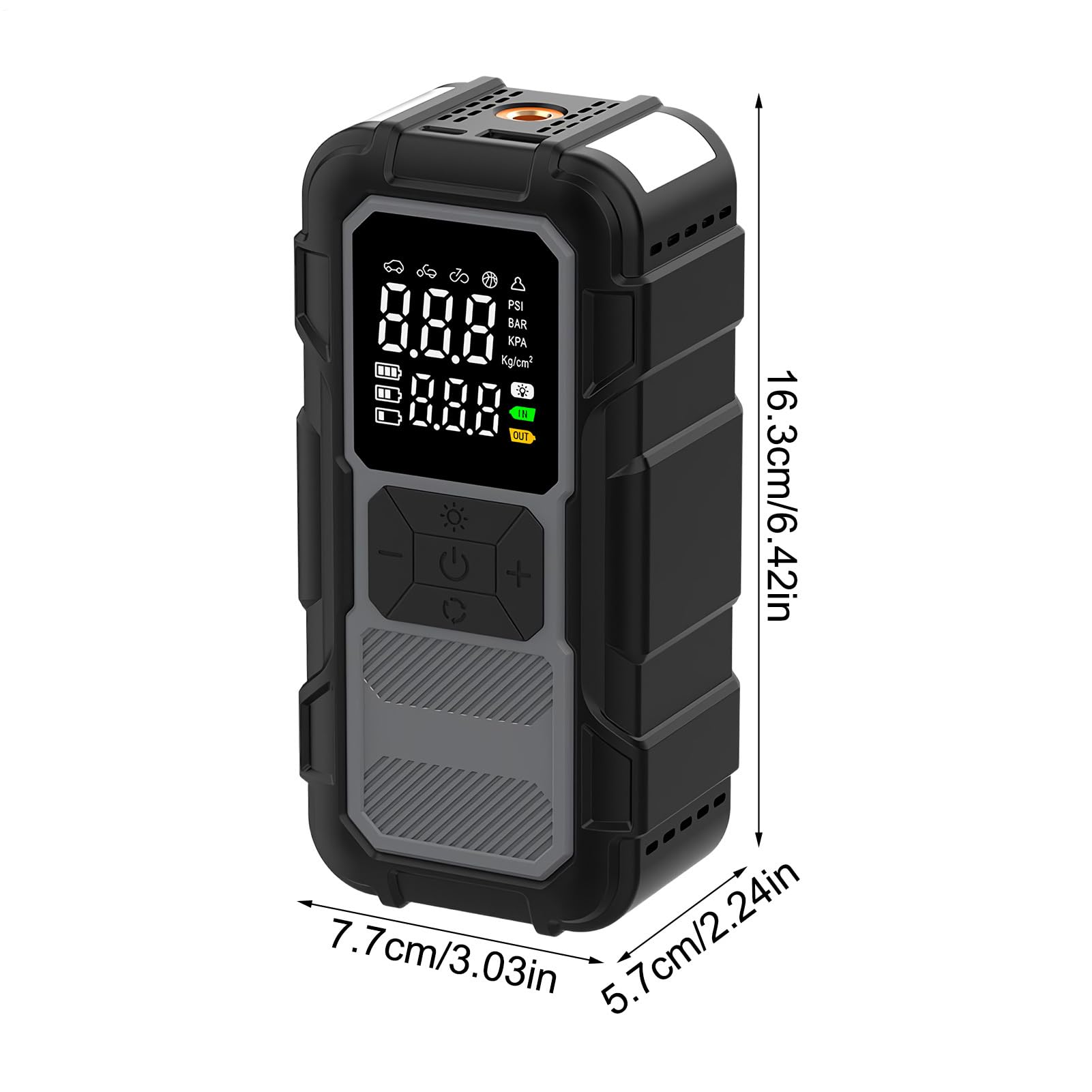 Avviatore Di Emergenza Per Auto Banco Di 12V 4000A | Starter di Emergenza per Batterie Auto Scariche Per Professionisti, Autisti, Guida Quotidiana, Viaggi Lunghi, Strada Urbana