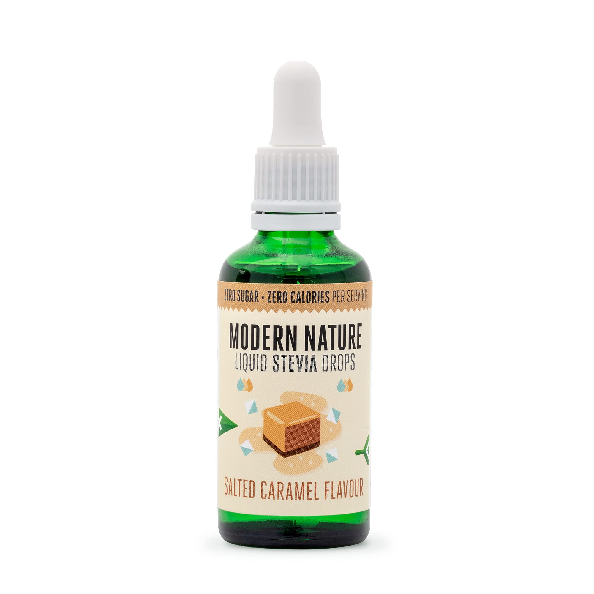 Buy Modern NatureSalted Caramel Flavour Drops Liquid Stevia Drops