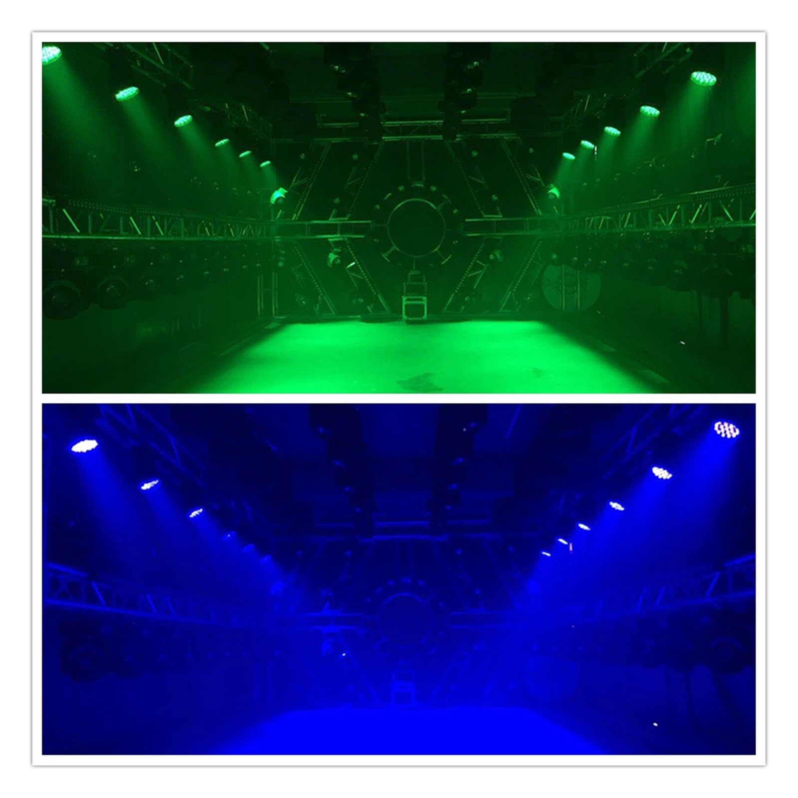 Światła imprezowe LED Beam+Wash 19x15W RGBW Zoom Oświetlenie Do Profesjonalnych Występów Scenicznych Bary Imprezy Kluby Nocne DJ&Disco(Upgrade)