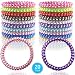 Spiral Hair Ties 20 Pcs Hair Rubber Bands Ponytail Holders for Women Girls Plastic Coil Hair Ties phone Cord Hair Tie Set