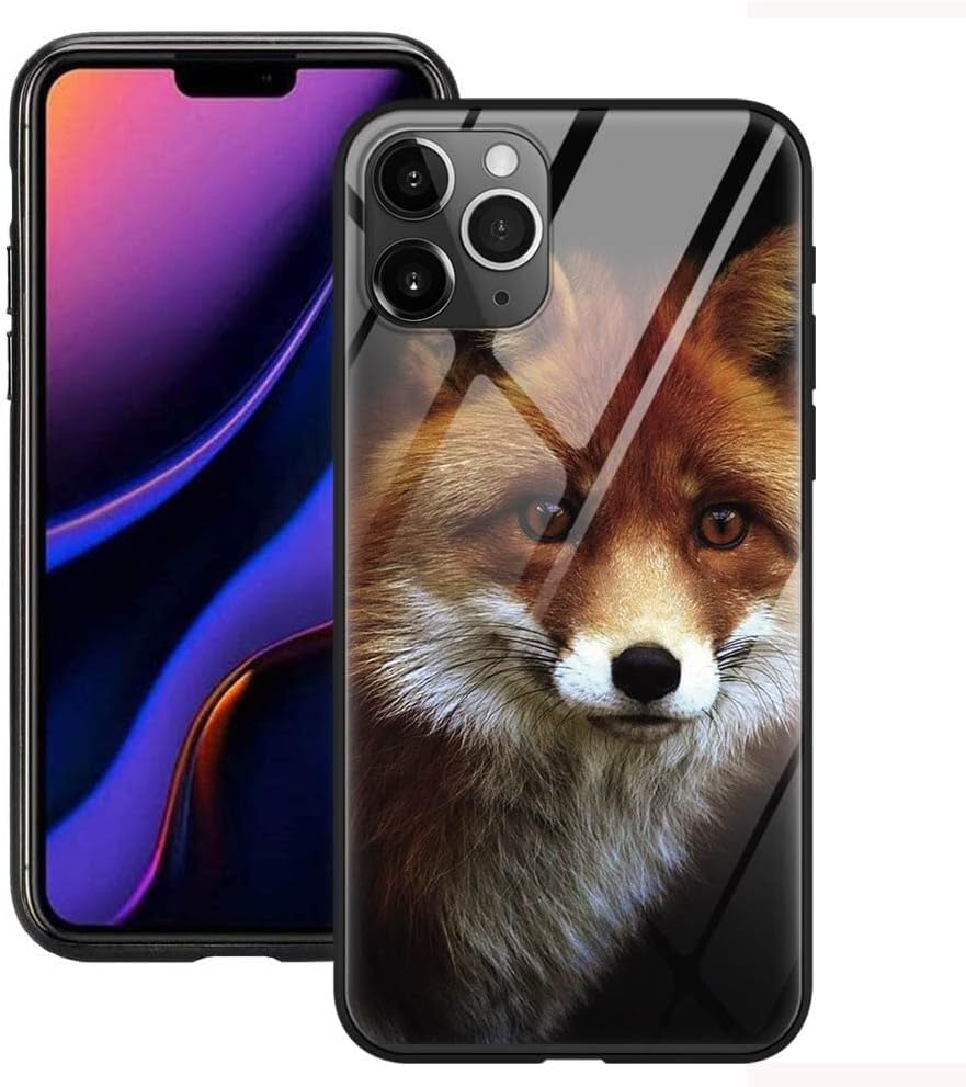 ZhuoFan Funda para Xiaomi Mi 11 Lite 4G/5G, Cárcasa Silicona 3D Cristal Templado con Dibujos diseño Antigolpes de Protector Case Cover Piel Fundas Movil para Mi 11 Lite 6,55