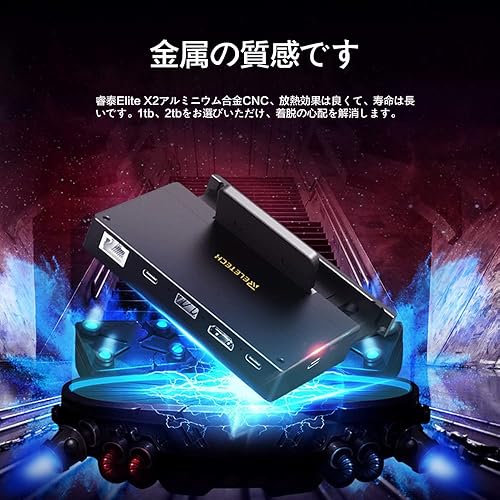 Miniatura 4 de Steam Deck Dock Station with Portable NVMe SSD 1TB Aluminum Stand Hub HDMI 4K USB C USB3.2 PD Charger for SteamDeck Console