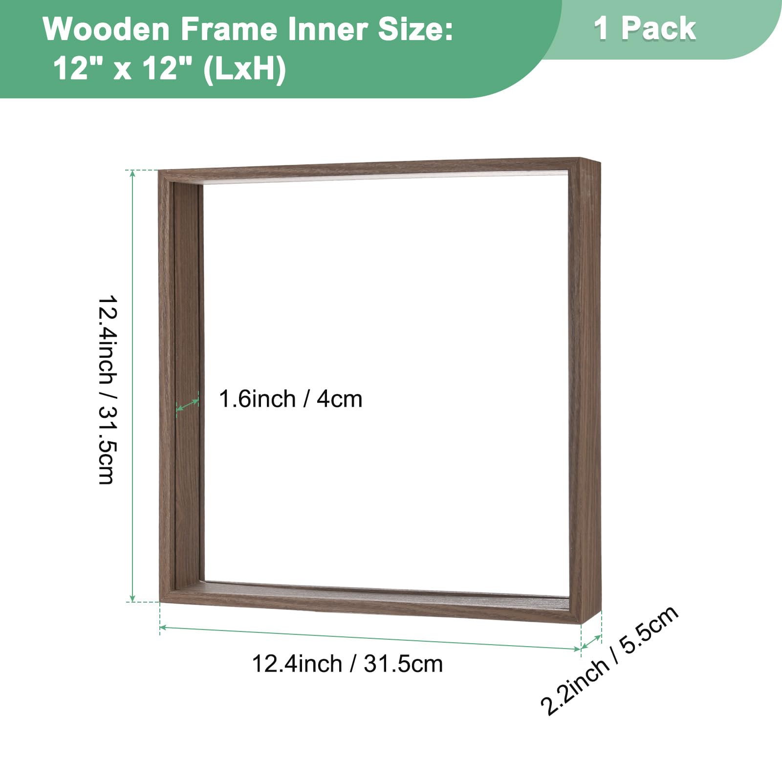 M METERXITY 1-Pack Dried Flower Frame - Image 3