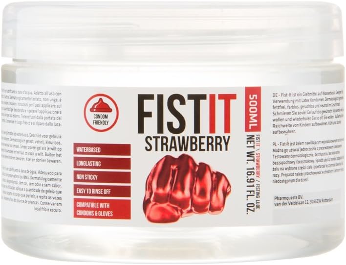 Pharmquests 500 ml Strawberry Extra Thick Fistit