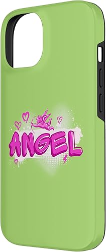 Miniatura 5 de Funda para iPhone 15 Angel y2k Aesthetic 2000s Millennial Nostalgia Rosa Graffiti