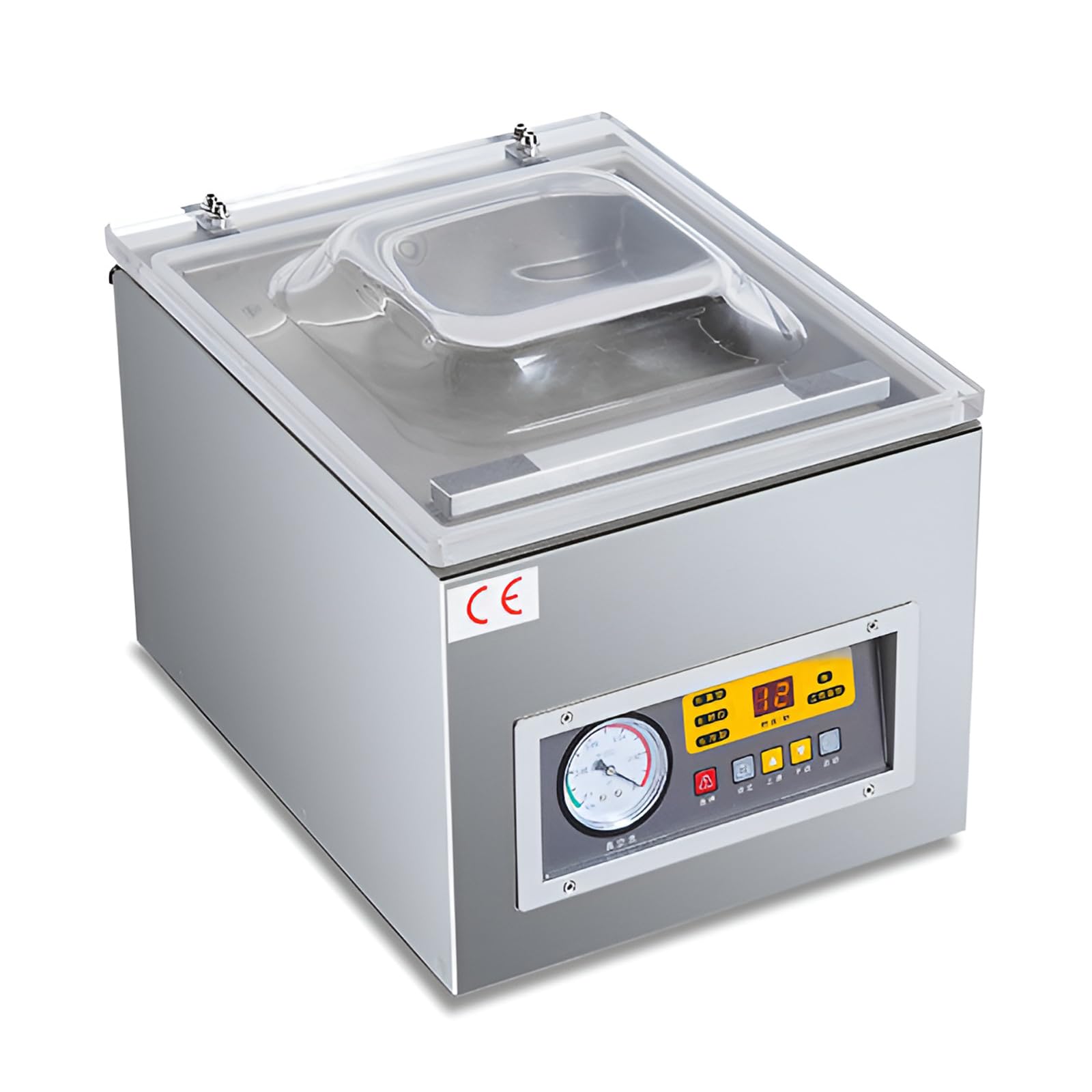 Sellador automático al vacío con fuerte succión, control por microcomputadora para un embalaje y sellado eficientes de alimentos, granos y más