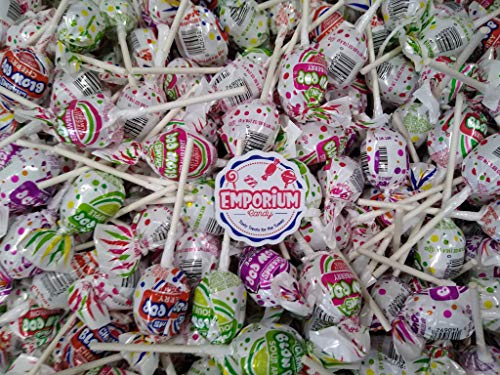 Charms Blow Pops - Delicious Assorted Lollipops Watermelon Strawberry Cherry Grape Sour Apple - 2 Lbs Bulk Candy #TOP4