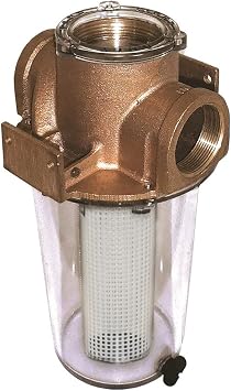 ARG-750 Series 3/4" Raw Water Strainer w/Non-Metallic Plastic Basket