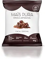 Mais Pura Pipoca Artesanal Maïs Pura Sabor Cacau Original 50G