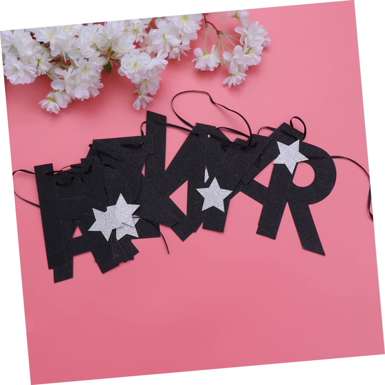 Abaodam 3 Set Di Ghirlande Striscioni Lettere Di Buon Anno Accessori Per Foto Decorazioni Facili Da Realizzare Per Le Feste