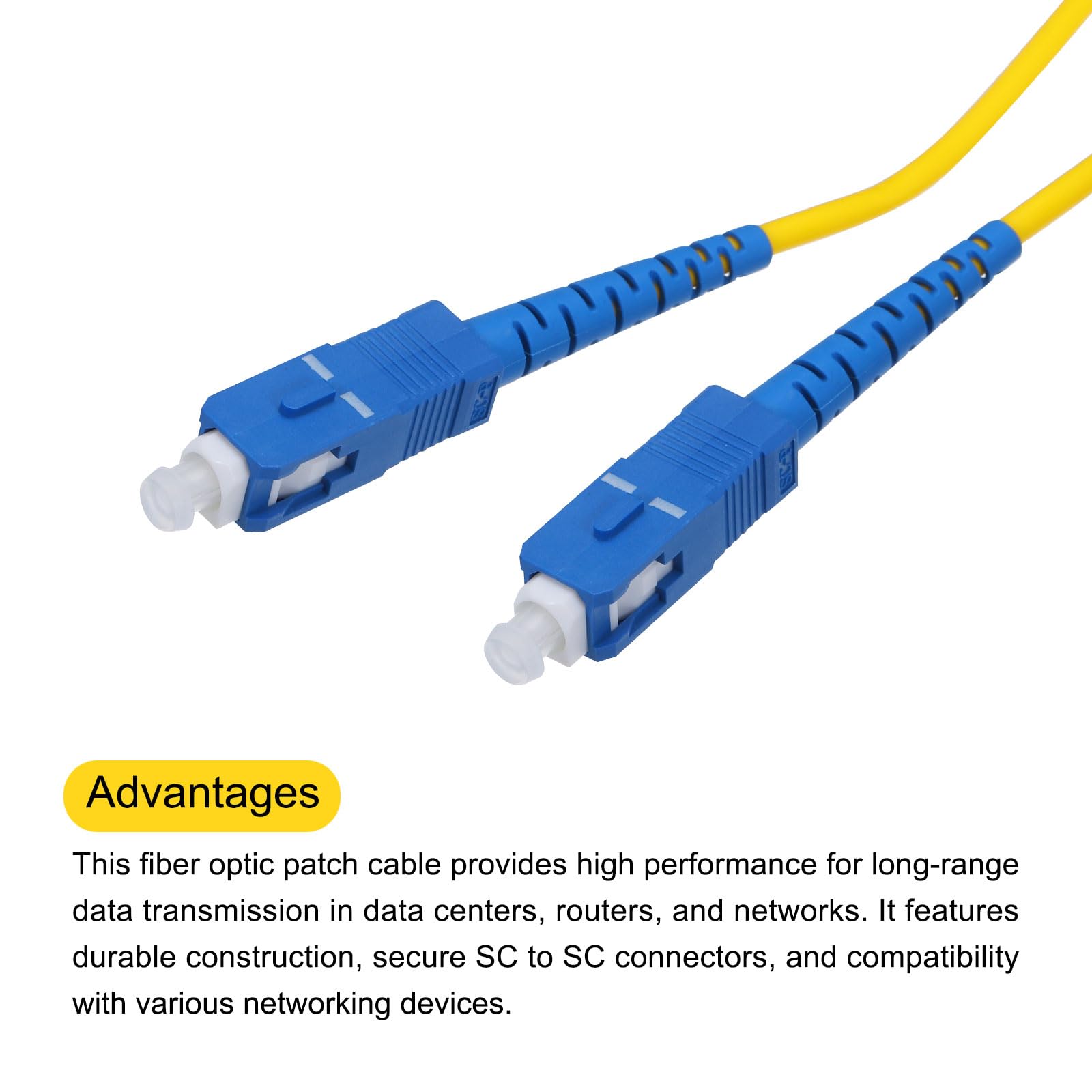 Amazon.co.jp: uxcell 20m シングルモードシンプレックス