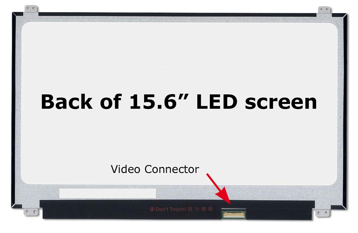 SCREENARAMA New Screen Replacement for LP156WFC(SP)(DA), FHD 1920x1080, IPS, Matte, LCD LED Display with Tools