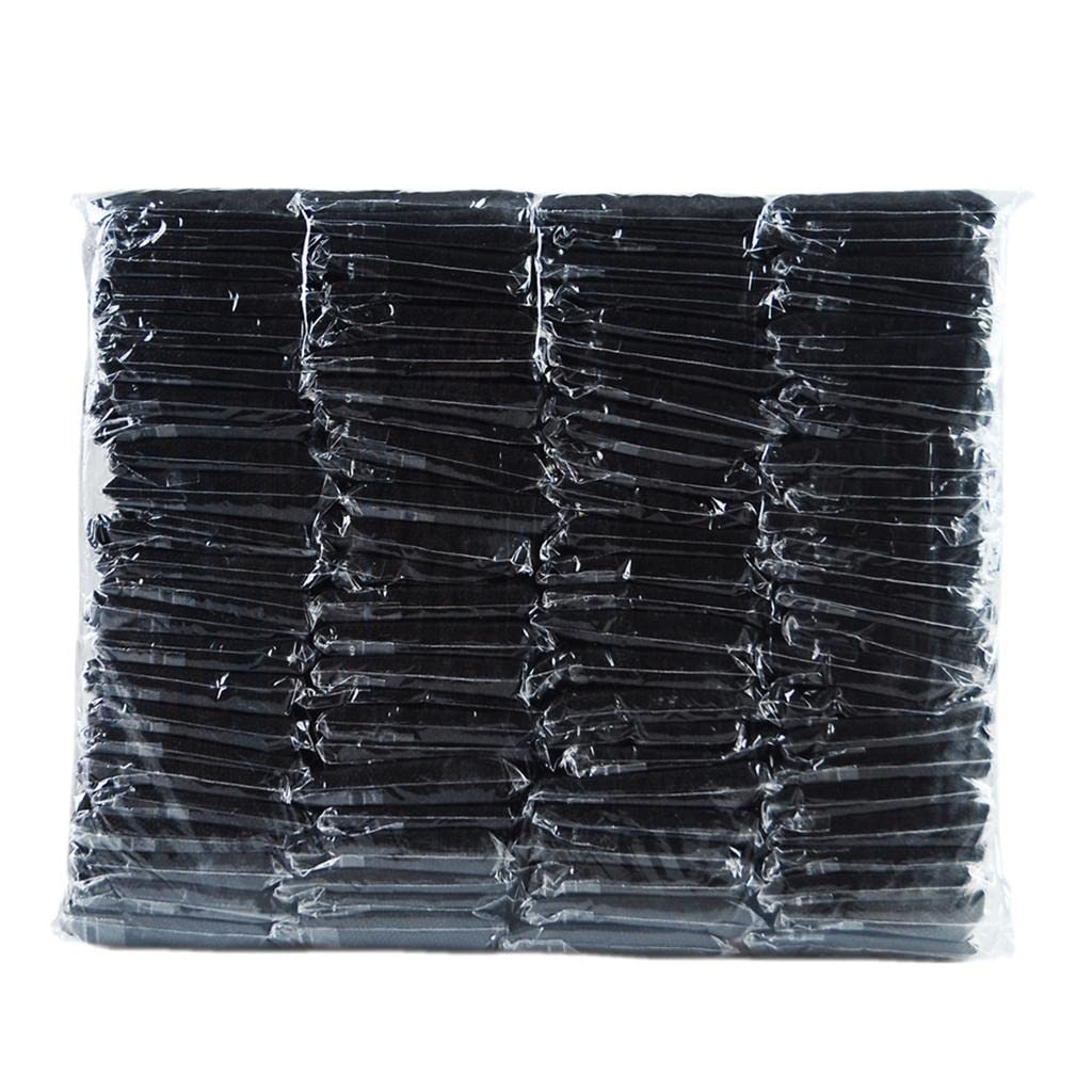 Unbekannt 100 Stück Einweg-Tanga Vliesstoff Schwarz, Hypoallergen & Elastisch Einwegunterwäsche, Ideal für Schwangerschaft & Wochenbett (Universalgröße)