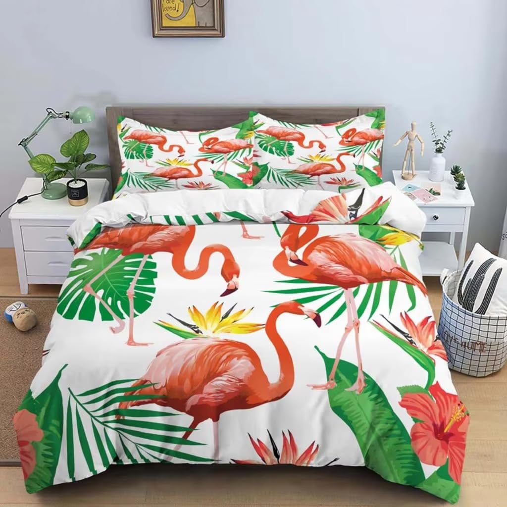 Housse de couette 240x260 en microfibre douce et respirante avec fermeture éclair pratique