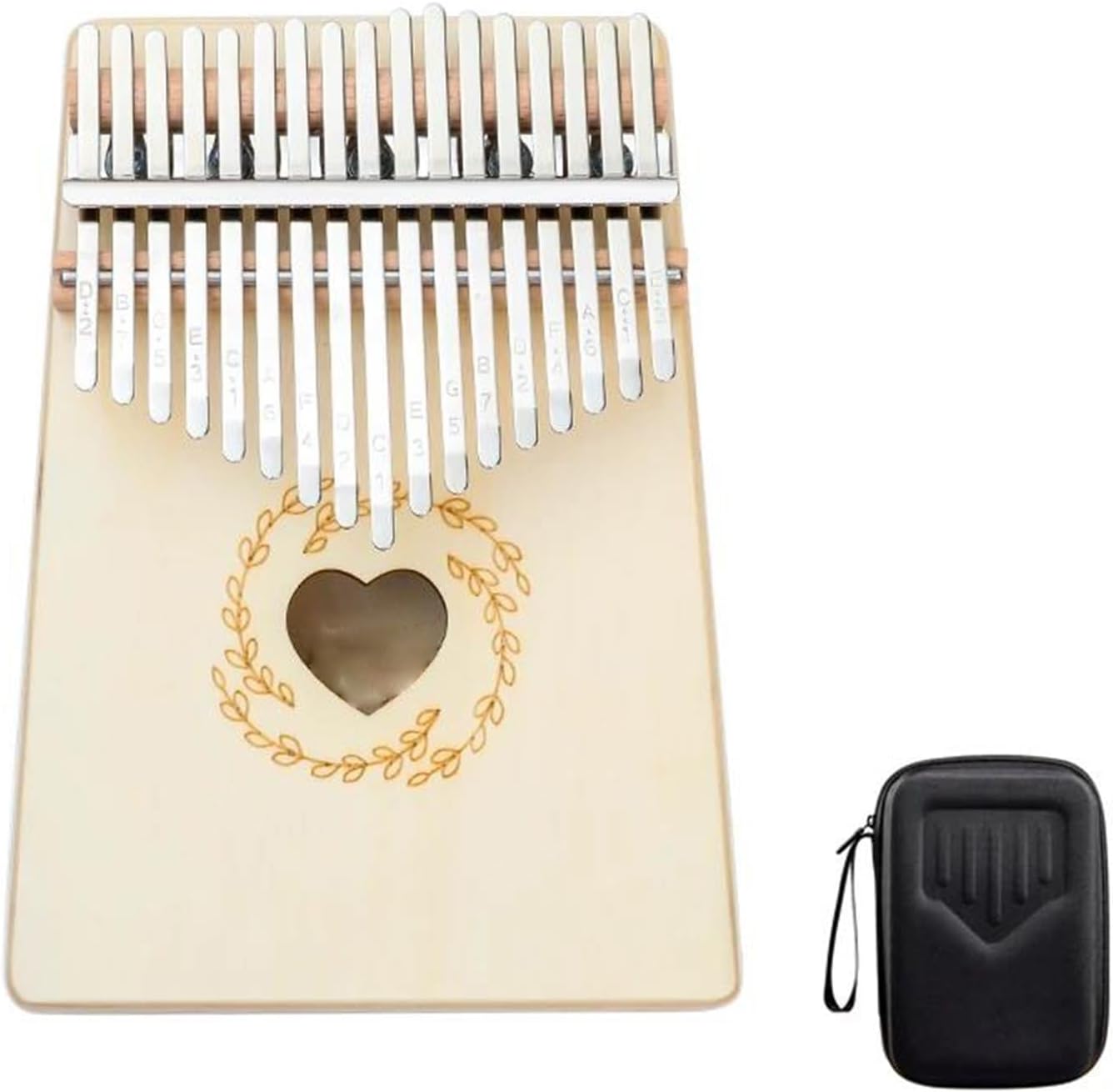 Kalimba Instrument 17key Professional Thumb Piano Spruce