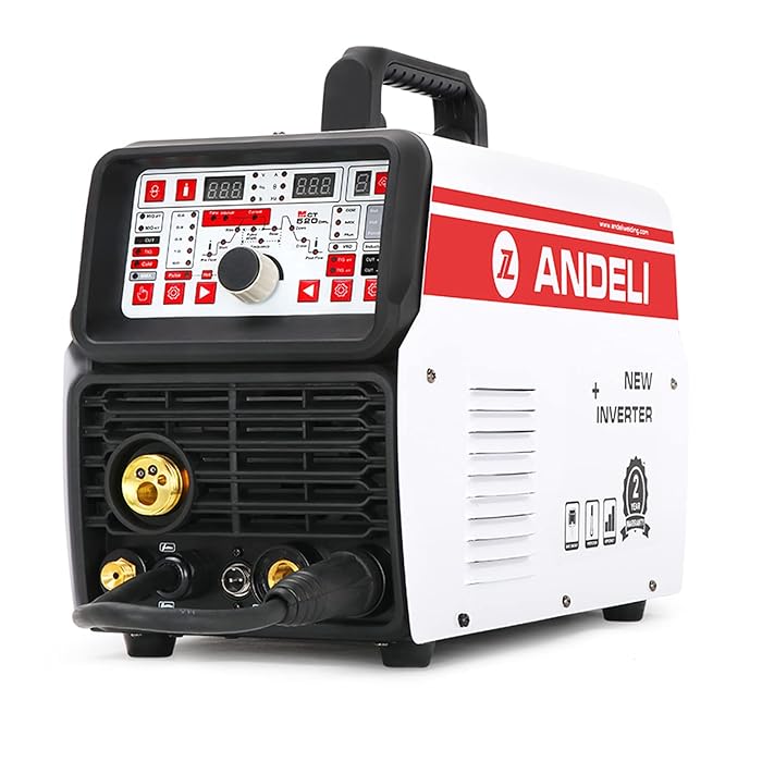Buy ANDELI 220V MCT520DPL MIG TIG CUT COLD & MMA MIG Welding and Flux