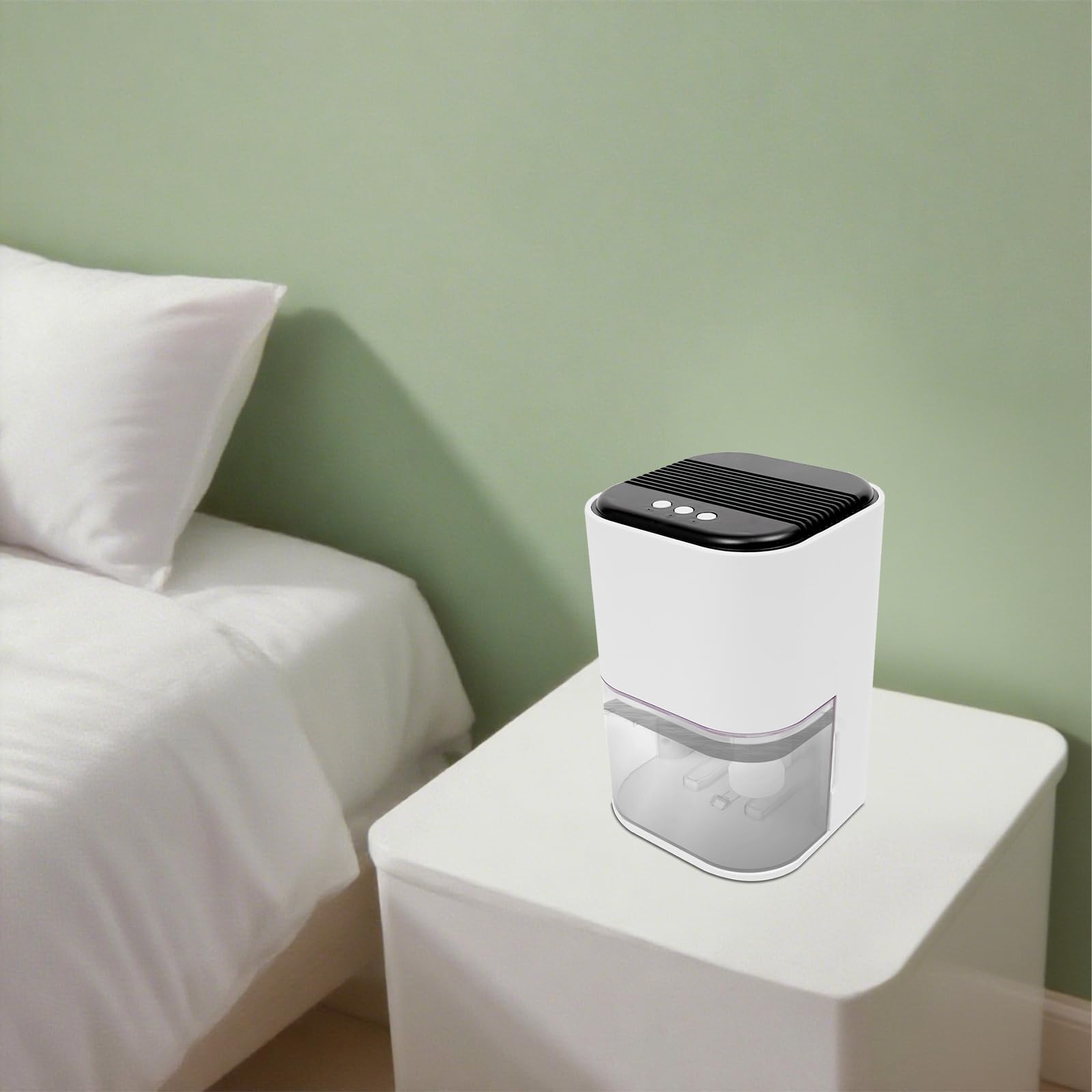 Deumidificatore elettrico, 2 l, deumidificatore per casa, mini deumidificatore per camera da letto, soggiorno