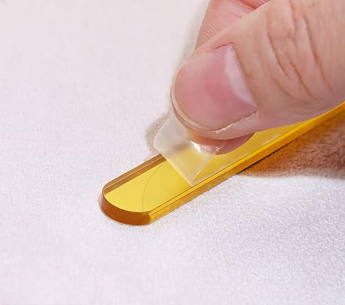 Vista 3 de Mini Skater 30 unidades de palo acrílico de espejo para tartas de helado, para manualidades, moldes de dulces, moldes para tartas de dulces