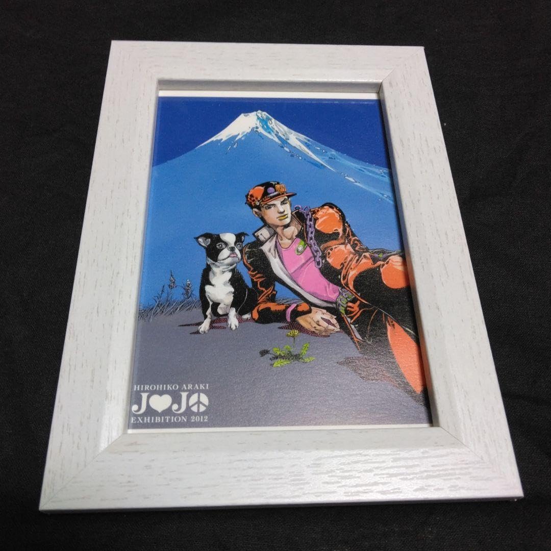 Amazon.co.jp: ジョジョ展 承太郎 イギー 富士山 タンポポ ポスト