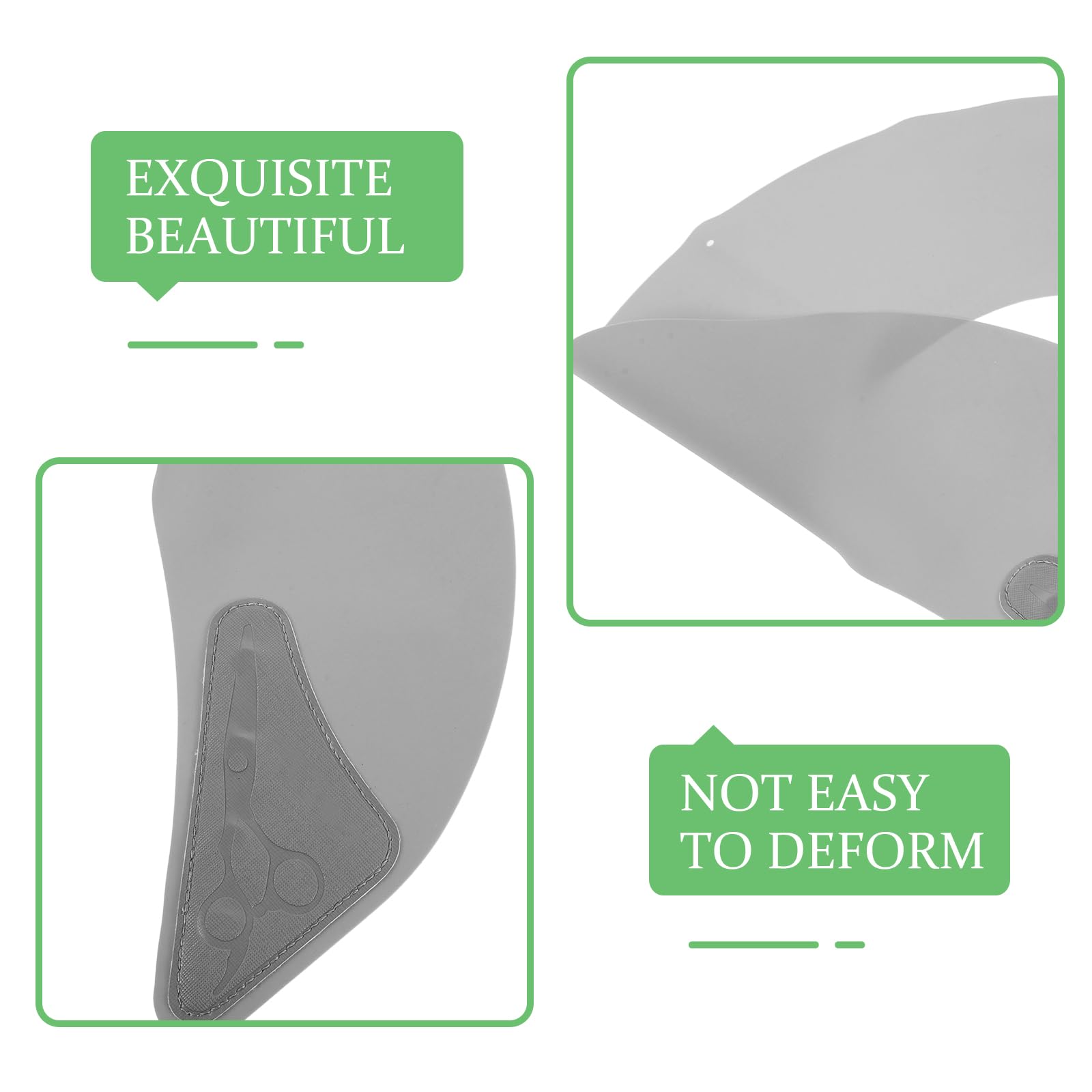 Capa de Peluquería de Silicona Verde Magnética para Teñir y Cortar Cabello, Protector de Cuello Antigoteo Reutilizable, Envoltura y Fácil de Limpiar para Uso en Salón y Spa