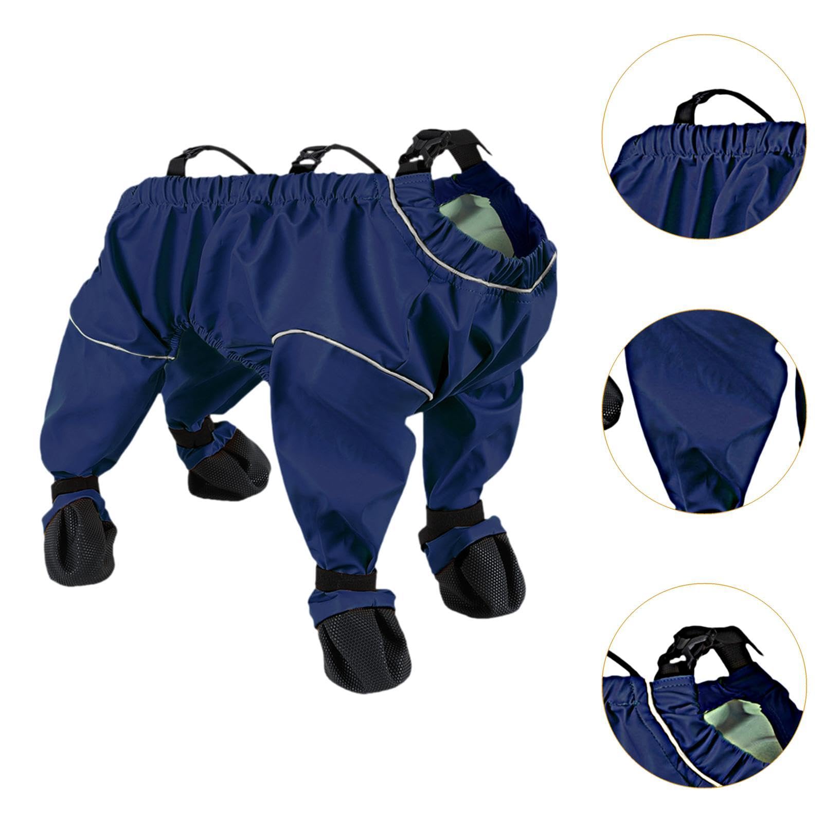 F Fityle Chaussures pour Chien avec Bretelles et Protections de Pattes, XL