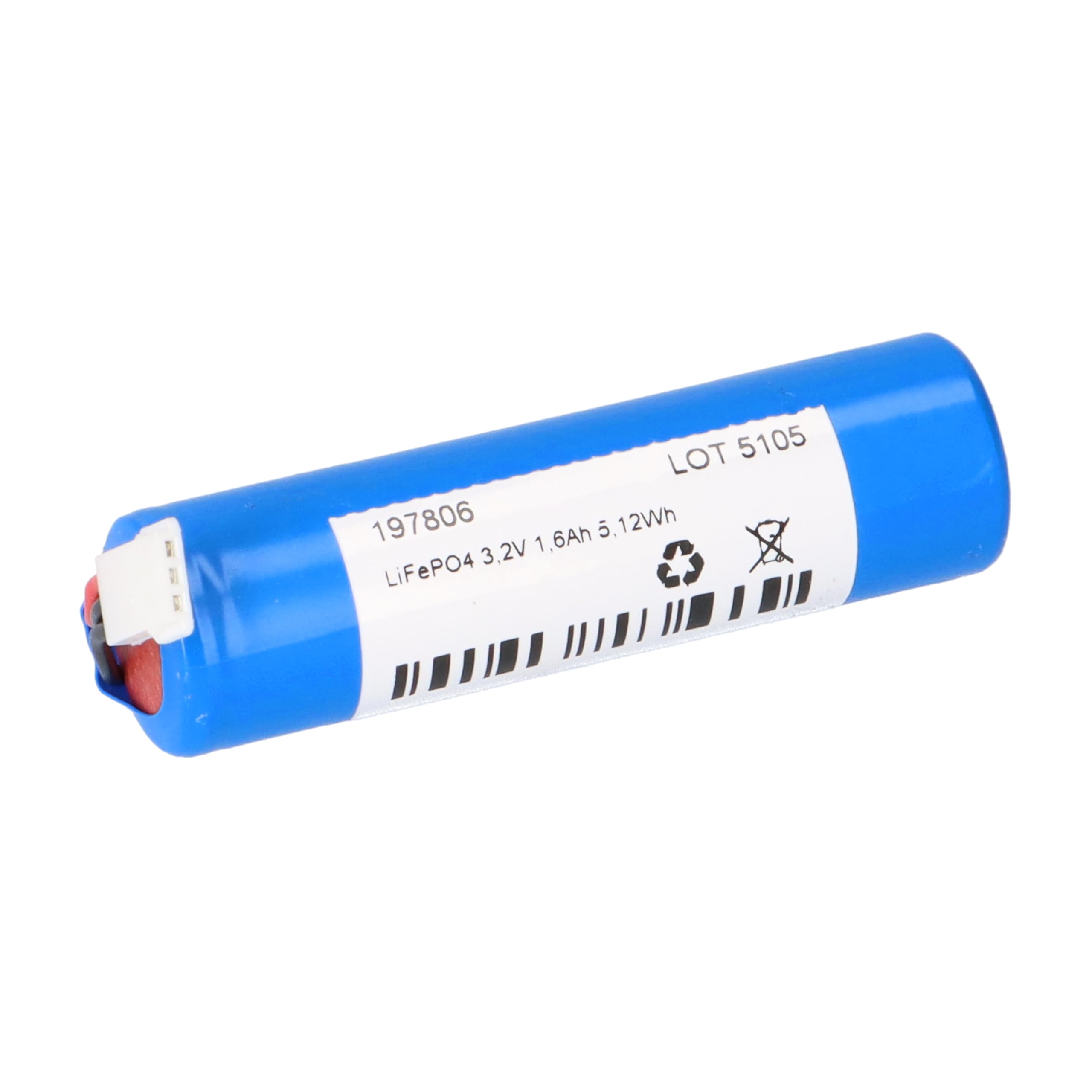 RPower LiFePO4 Akku LFP3216.01 3,2V – Ersatz Für LFP32057.K - Langlebig - Wartungsfrei - Zuverlässig - Ersatzakku