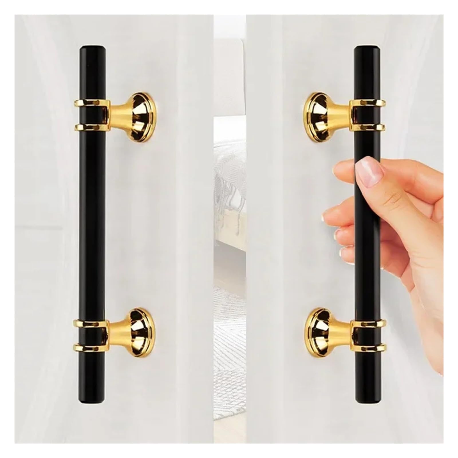 Tiradores de Muebles de Cocina 20 tiradores de acero inoxidable for armarios y cajones cocina(BK-96MM-20PCS)