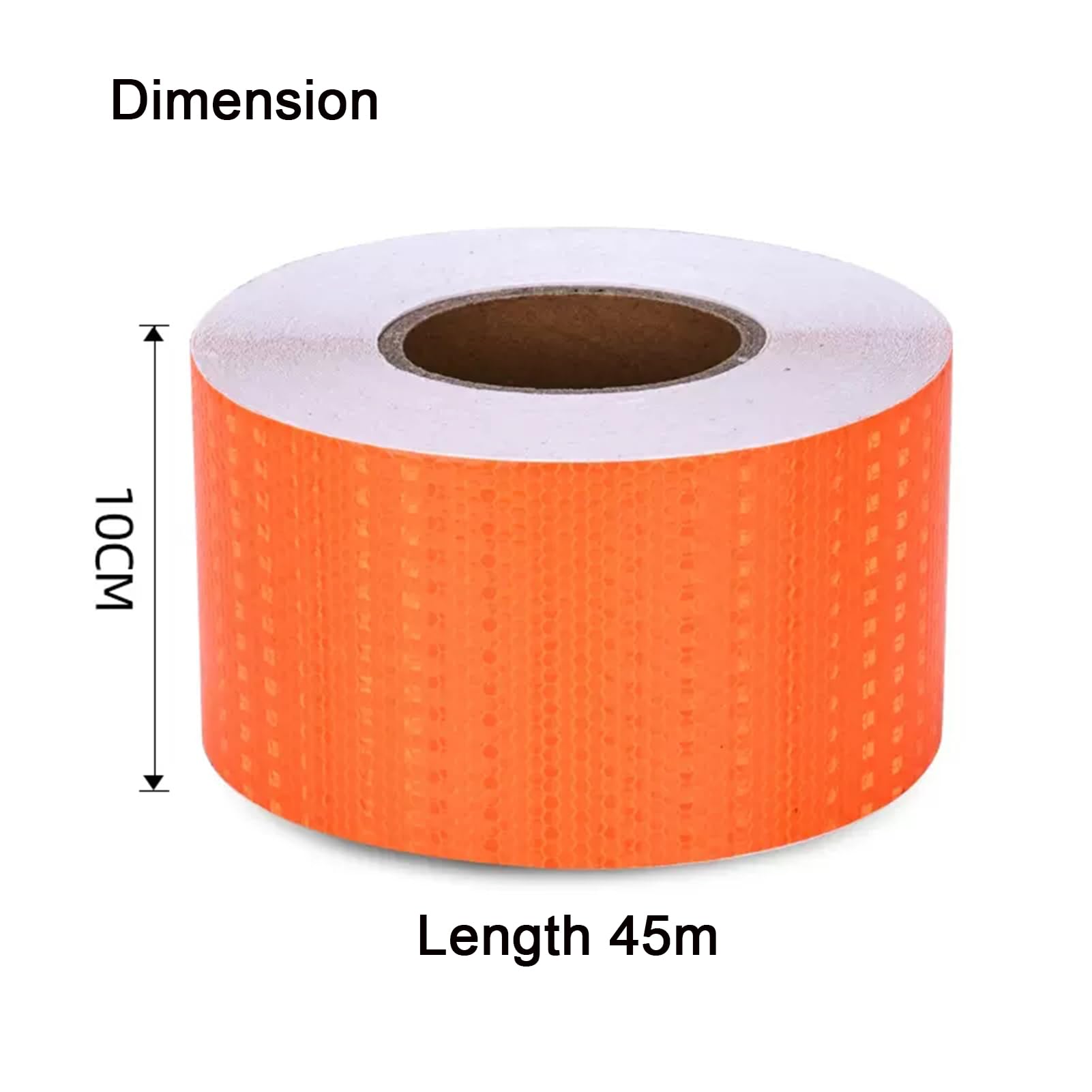 Taśma odblaskowa bezpieczeństwa Samoprzylepna taśma odblaskowa PVC do pojazdów wielokolorowa 10 cm x 45 metrów