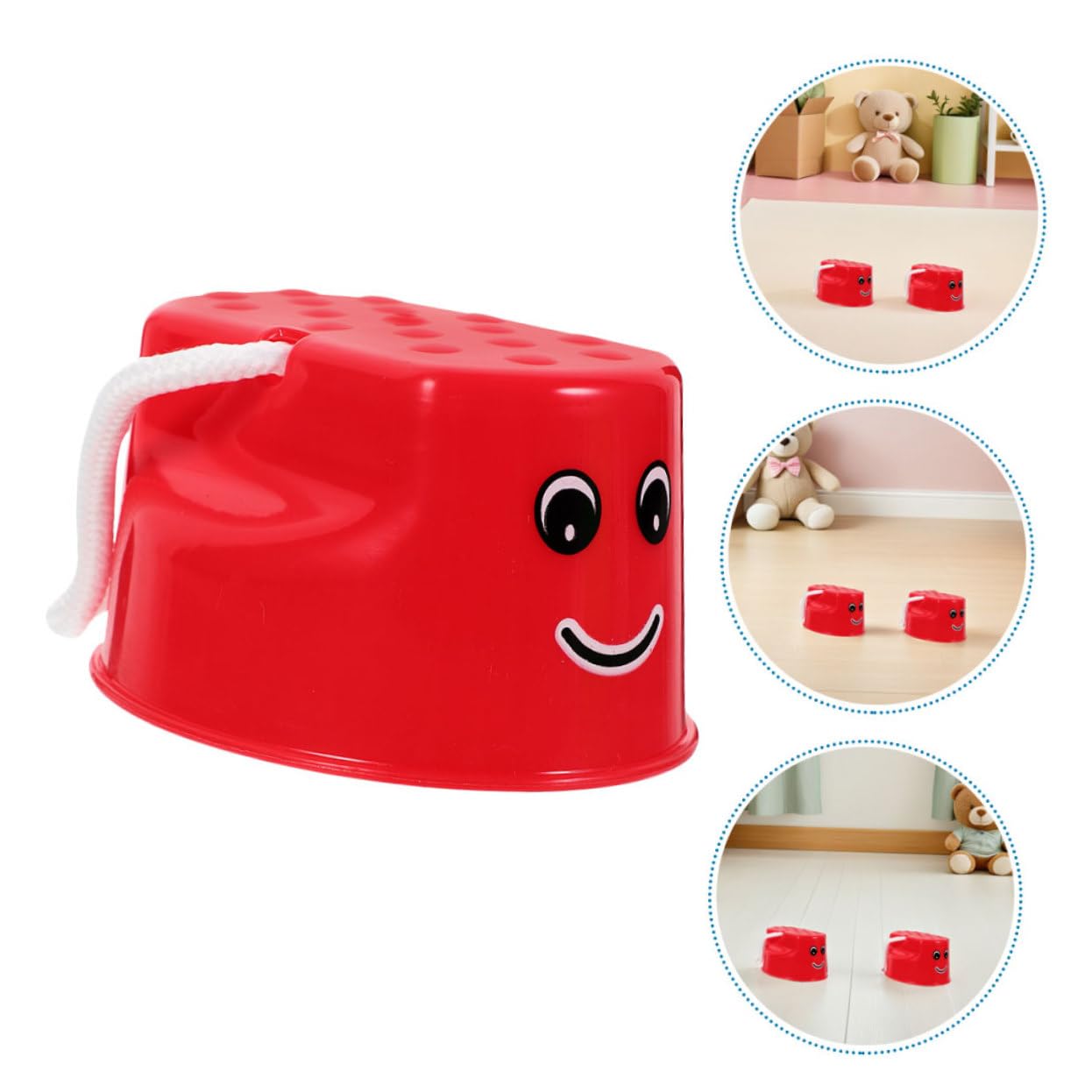 UKCOCO 8 Piezas Zancos De Equilibrio para Caminar Juguete De Equilibrio Entrenamiento Sensorial para Padres Hijos Actividad Al Aire para Pequeños