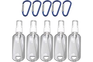 5Pcs 60ml Reusable Portable Size Spray Bottle Hand Travel Small Size Holder...