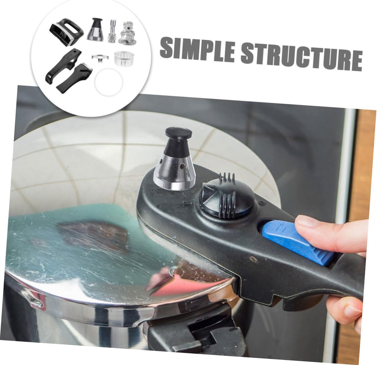 Pressure Cooker Accessory Kit Pressure Cooker Parts Relief Jigger Valve Handle