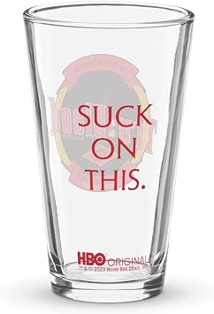 HBO - True Blood Suck On This Pint Glass - Officially Licensed - 16 oz