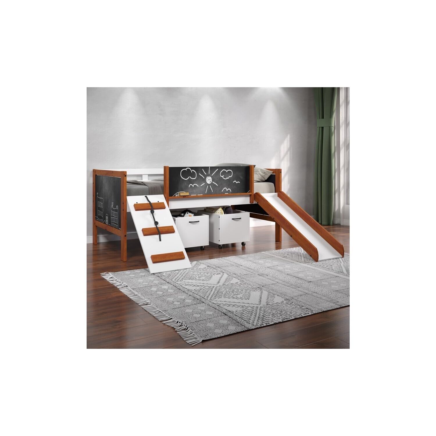 HomeStock Island Interiors 2 Toy Box (Bed and Slide are Not Included)