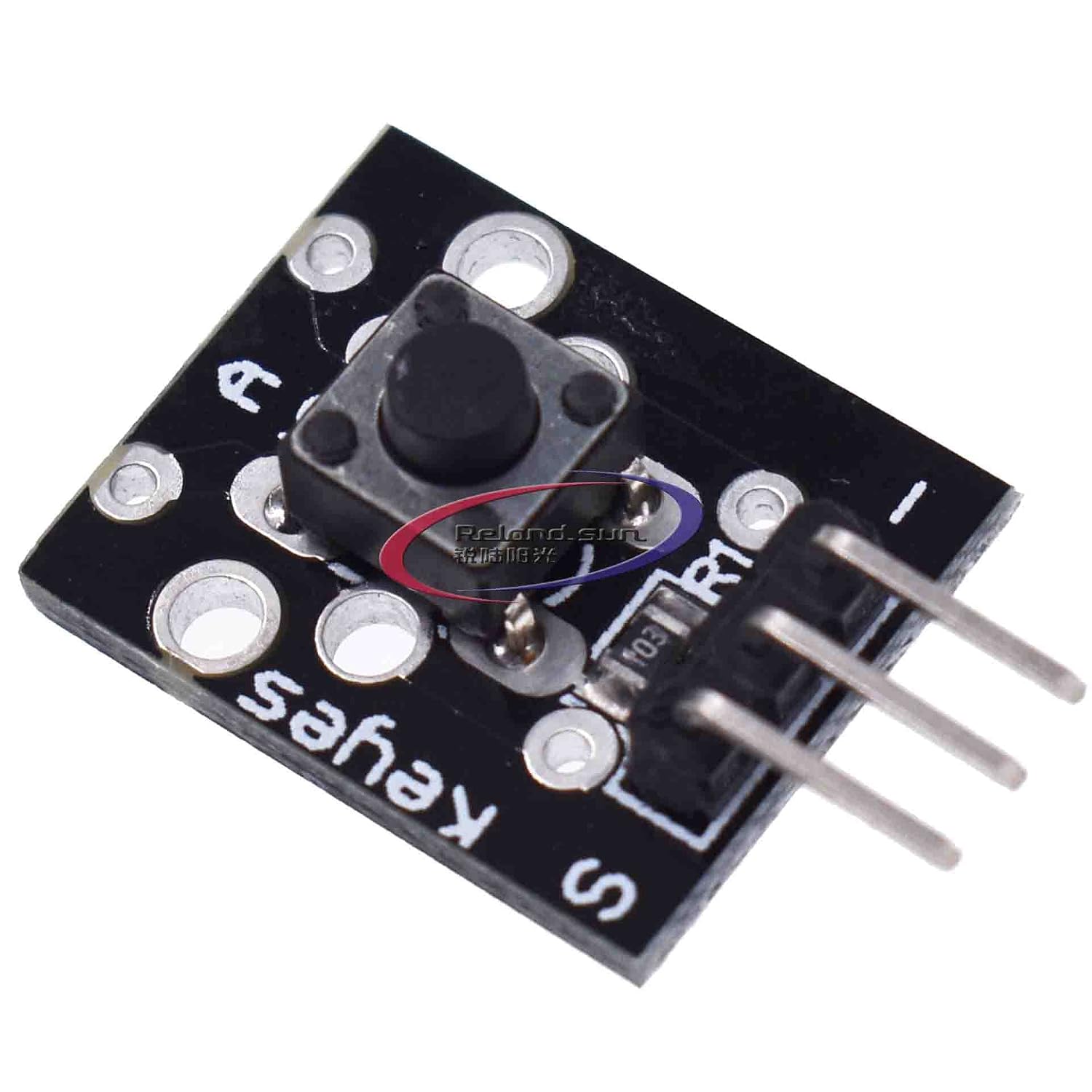 10pcs KY-004 3pin Button Key Switch Sensor Module for Arduino DIY Starter Kit 6 * 6 * 5mm 6x6x5mm KY004