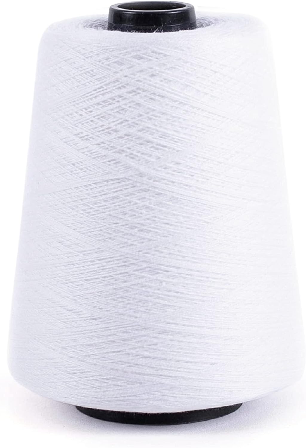 Silk City Fibers, 10/2 Perle Mercerized Cotton Yarn for Machine Knitting, Weaving and Crochet, Pure White, 1 Cone, Designer Yarn for Premium Garments, Delicate Shawls and Lace Weight Projects