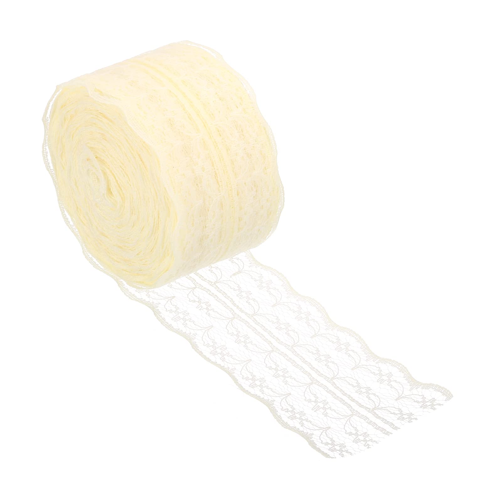 PATIKIL 1.8 Inch Wide 25 Yards Lace Trim Ribbon