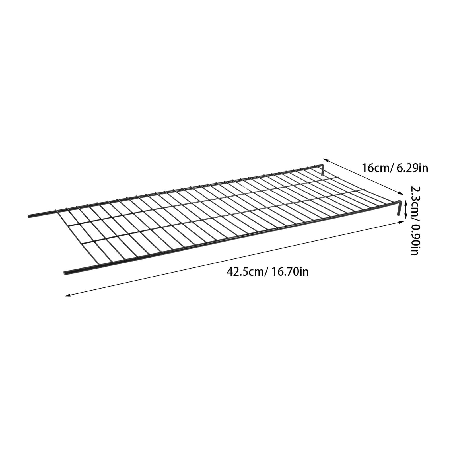 HEMOTON 2 Stück Metallleiter für Katzenkäfige aus Eisen Kletterrampe für Indoor Katzengehege Vielseitiges Zubehör 42,5 X 16 X 2,3cm für Selbstgemacht Katzenlaufstall