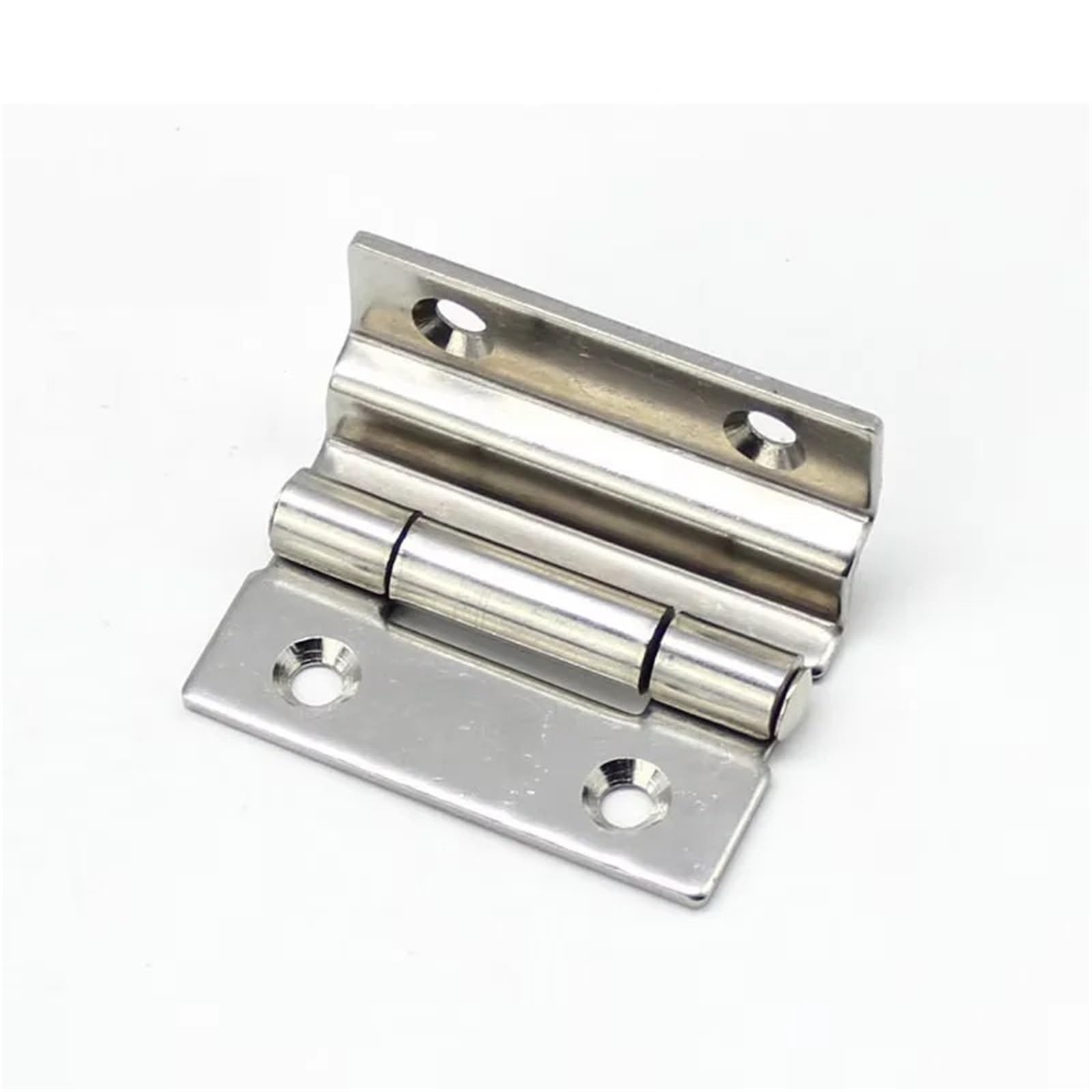 Double Right-Angle Bent Hinge Cabinets and Equipment Folding 304 Stainless Steel 180 Degrees 1Pcs
