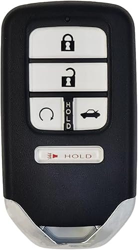 Carcasa de repuesto para llave de control remoto sin llave para Honda Accord Civic CR-V CRV Pilot Passport Insight EX EX-L Touring. Número de pieza